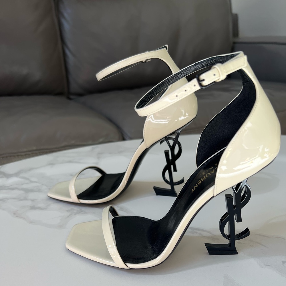 Signature YSL Pump Sandals